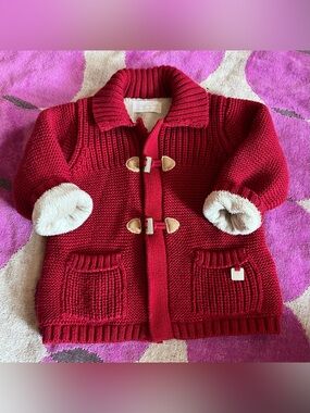 Mayoral Baby Knit Toggle Cardigan Jacket